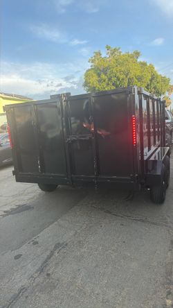 Dump Trailer 8x12x4