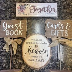 Wedding Signs