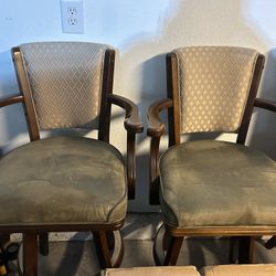 Set Of Two Bar Stools 