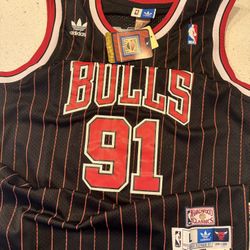 Dennis Rodman Jersey Chicago Bulls Basketball Shirt 