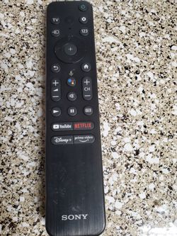 Sony BRAVIA oled TV Master Series Remote Control