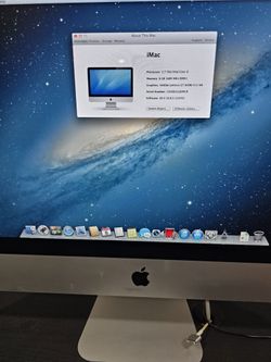 Late 2012 iMac 21.5 in 8gb Ram 1tb Storage