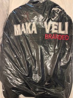 Preview of Vintage Makaveli Branded Black Jacket