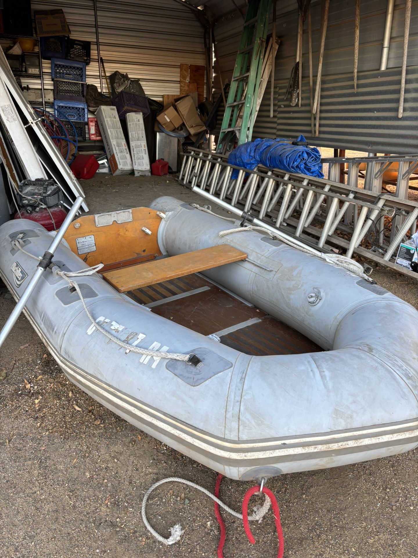 Zodiac 10 foot inflatable