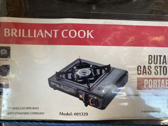 Portable gas stove! W case