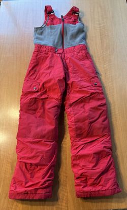 Size 10 Kids Lands End Snow Bibs