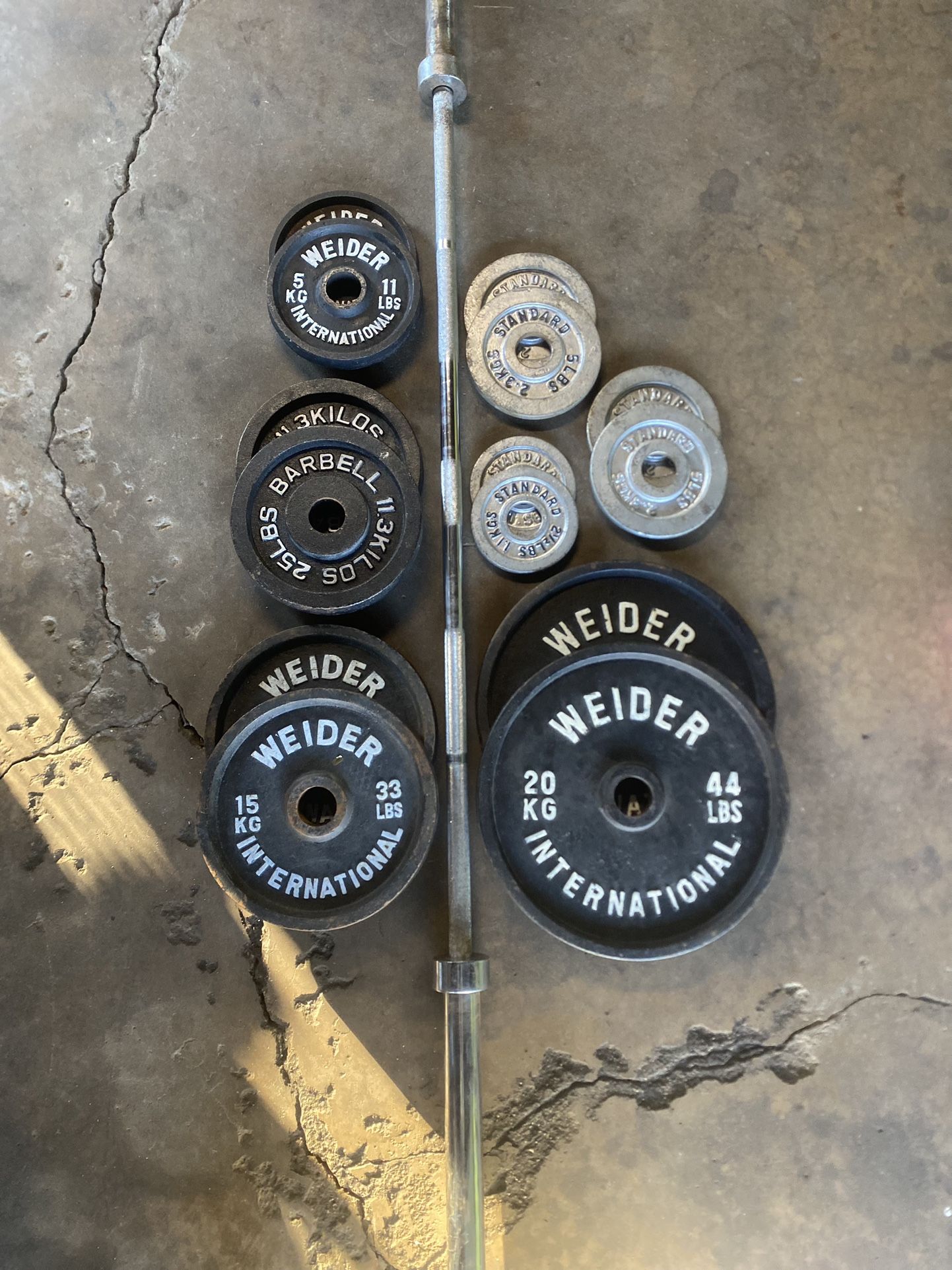 Gym - Olympic Plate Weight Set