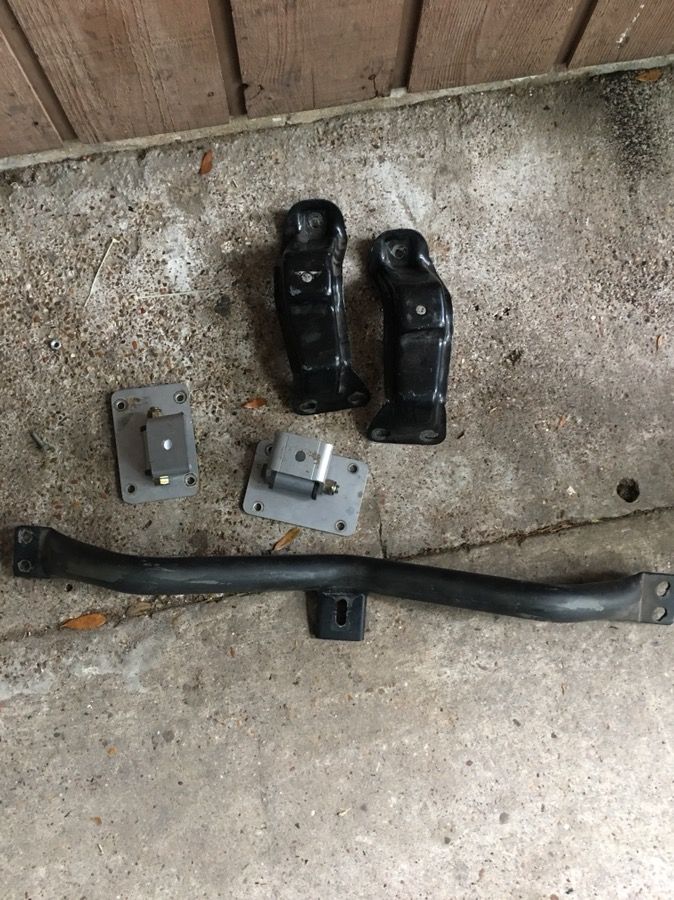 67-72 C10 Ls swap motor mounts and cross member