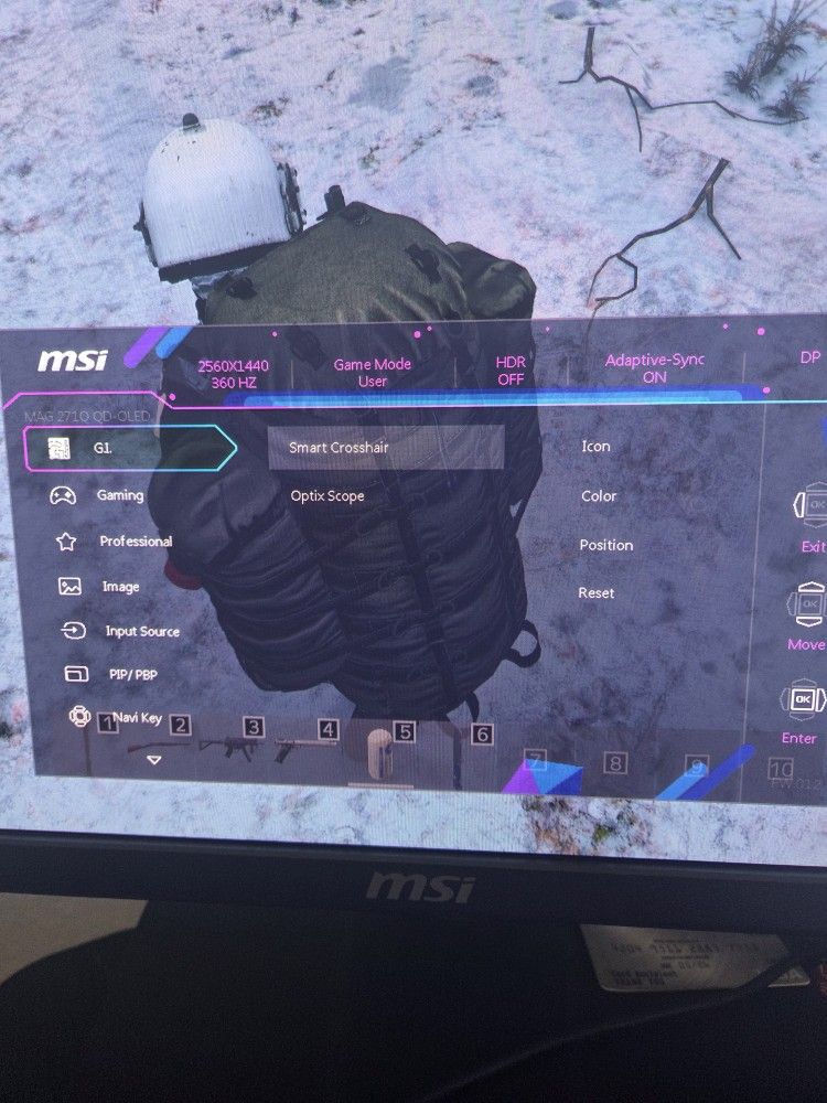 MAG 271QPX QD-OLED 360 HZ 0.03 Ms Time 