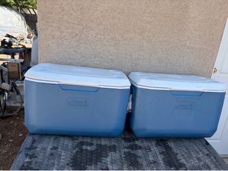 2 big coolers for sale