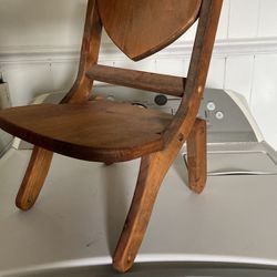 Foldable Wood Kids Chair