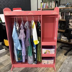 Disney Princess Dress-Up Wardrobe with Costumes