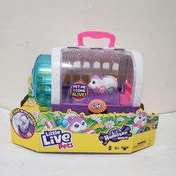 Little Live Pets Lil Hamster House Playset On The Go Pet Carrier Popmello Toys
