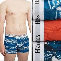 Hanes Originals Ultimate Men's Trunks, 3-Pack Underwear Size Large (36-38”), New
