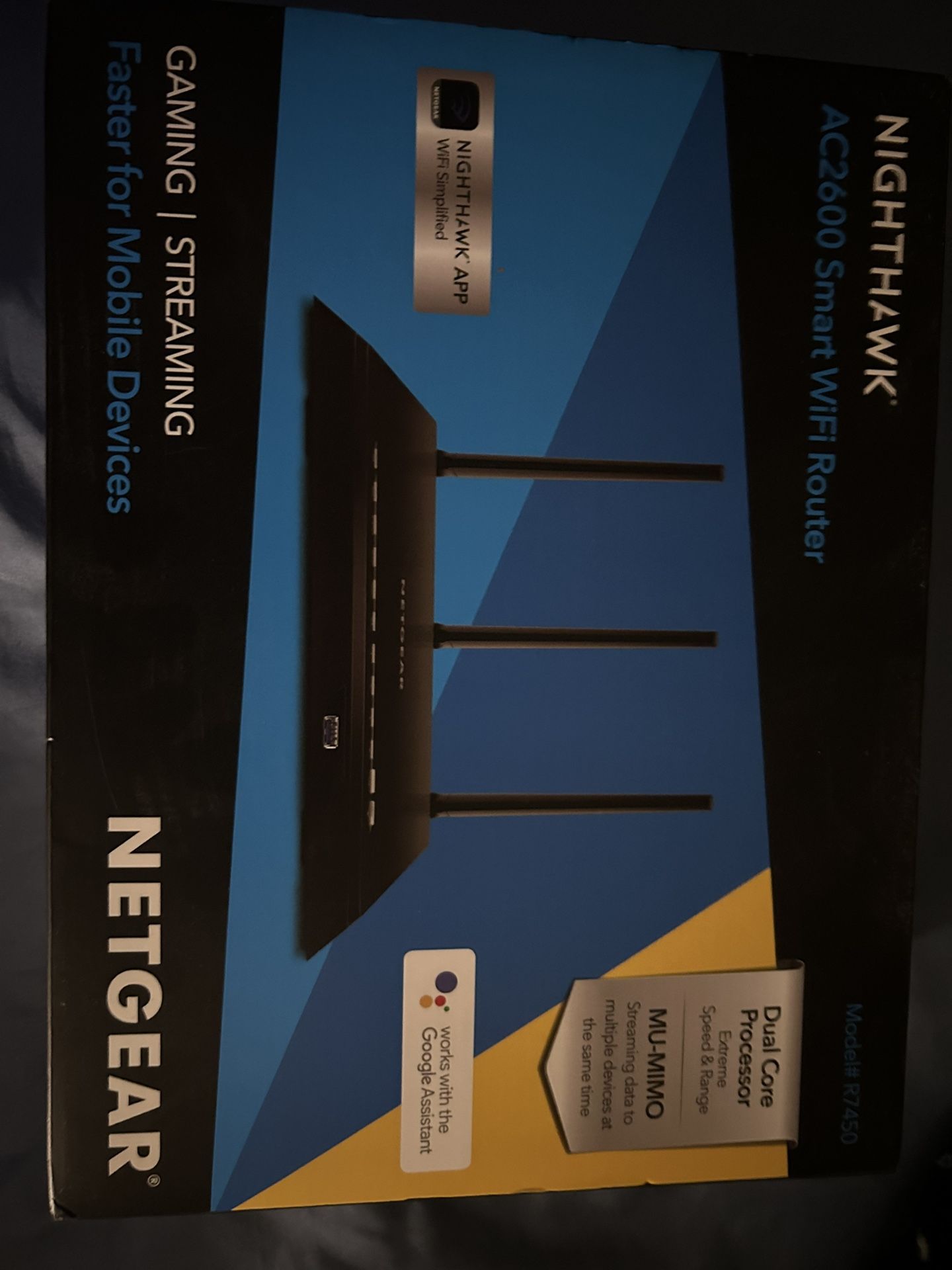 Netgear Nighthawk Router for High Speed internet / Wifi