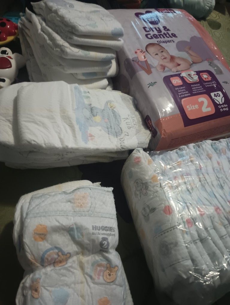 Size 2 Diapers 