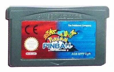 Pokémon Pinball Ruby & Sapphire Nintendo Game Boy Advance GBA Cartridge Works