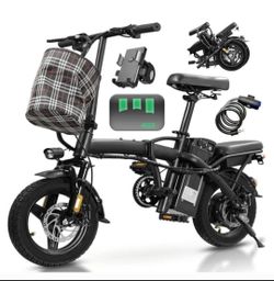 Electric bikes new in boxes