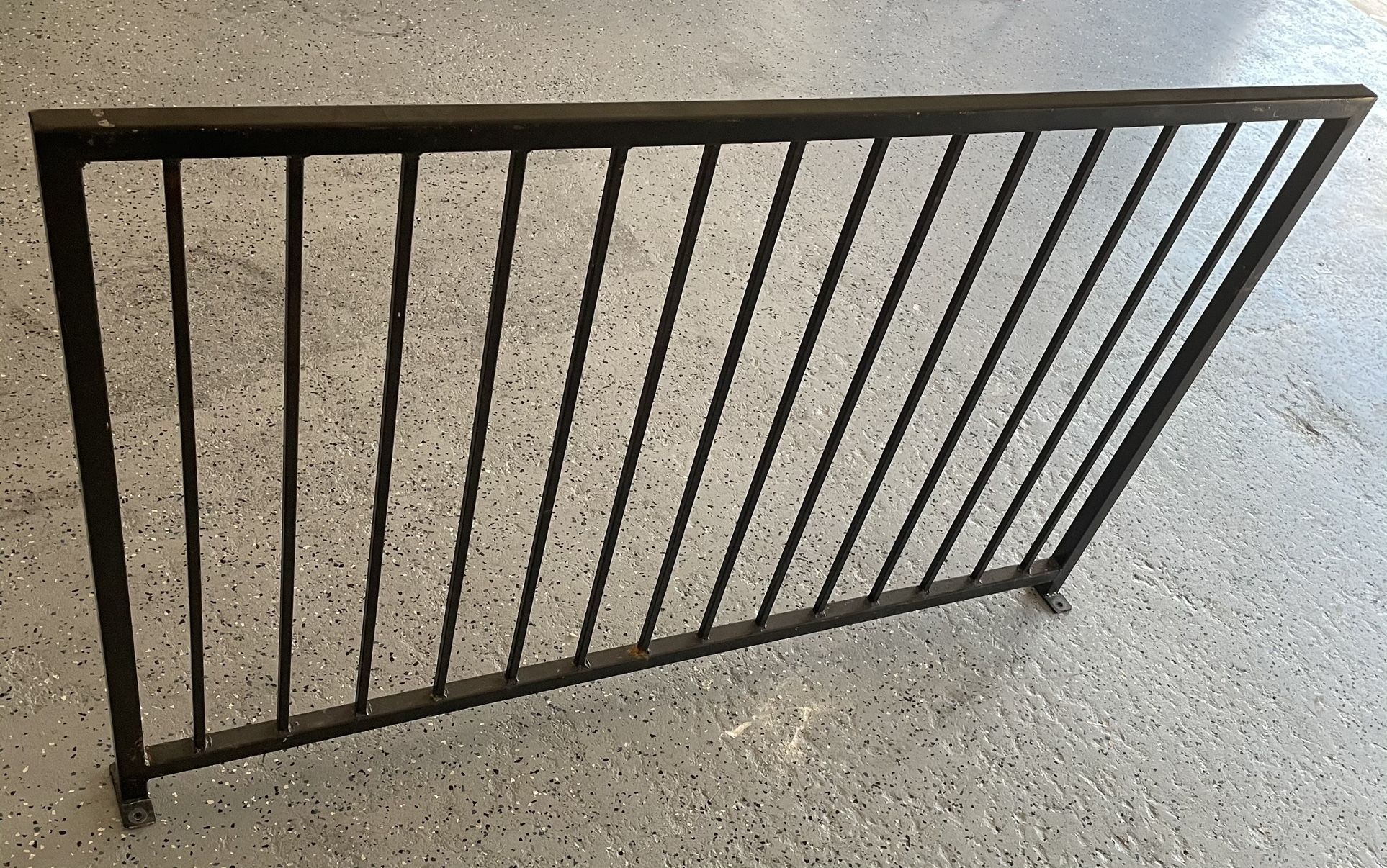 Black Steel Railing, New