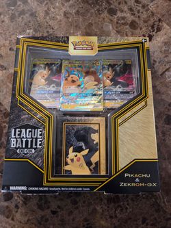 Pokémon TCG Pikachu & Zekrom-GX League Battle Deck