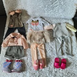 Huge Our Generation Doll & Clothing