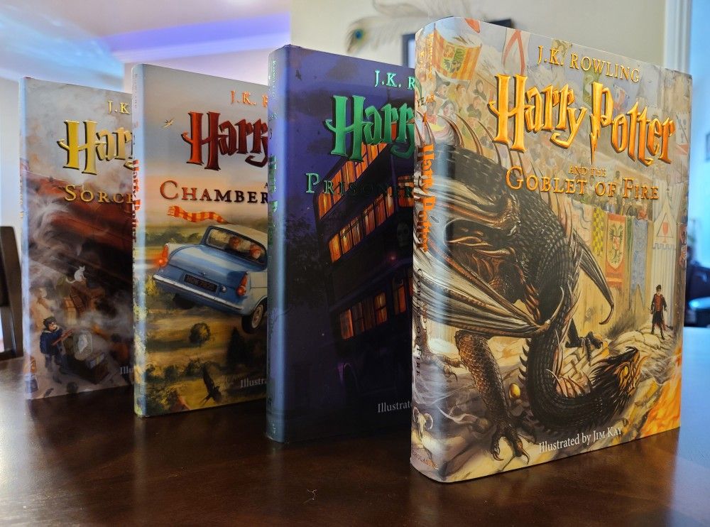 Harry Potter: The Illustrated Collection (Books 1-4)