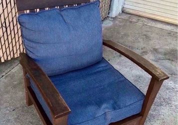 Marina Teak Wood Outdoor Patio Armchair - Durable, Weather-Resistant, Stylish