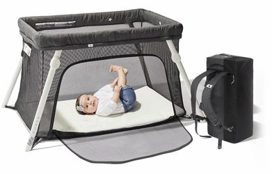 Guava Lotus Travel Crib + Backpack – Excellent Condition