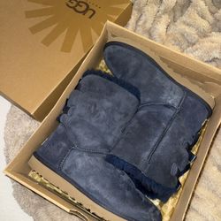 UGG Bailey Bow - Navy 