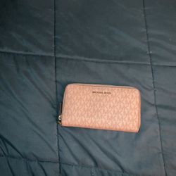 Pink & Gold Mk Wallet 