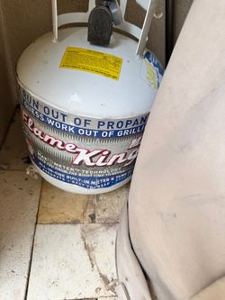 Flame King Propane Tank with Gauge