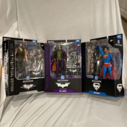 DC/ DC MULTIVERSE/ Deluxe theatrical edition/ Bane/ Joker/ Superman/ Mcfarlane