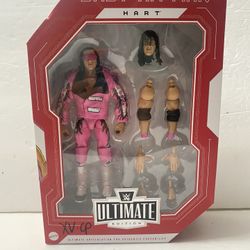 WWE Ultimate Edition Bret Hitman Hart Action Figure Mattel