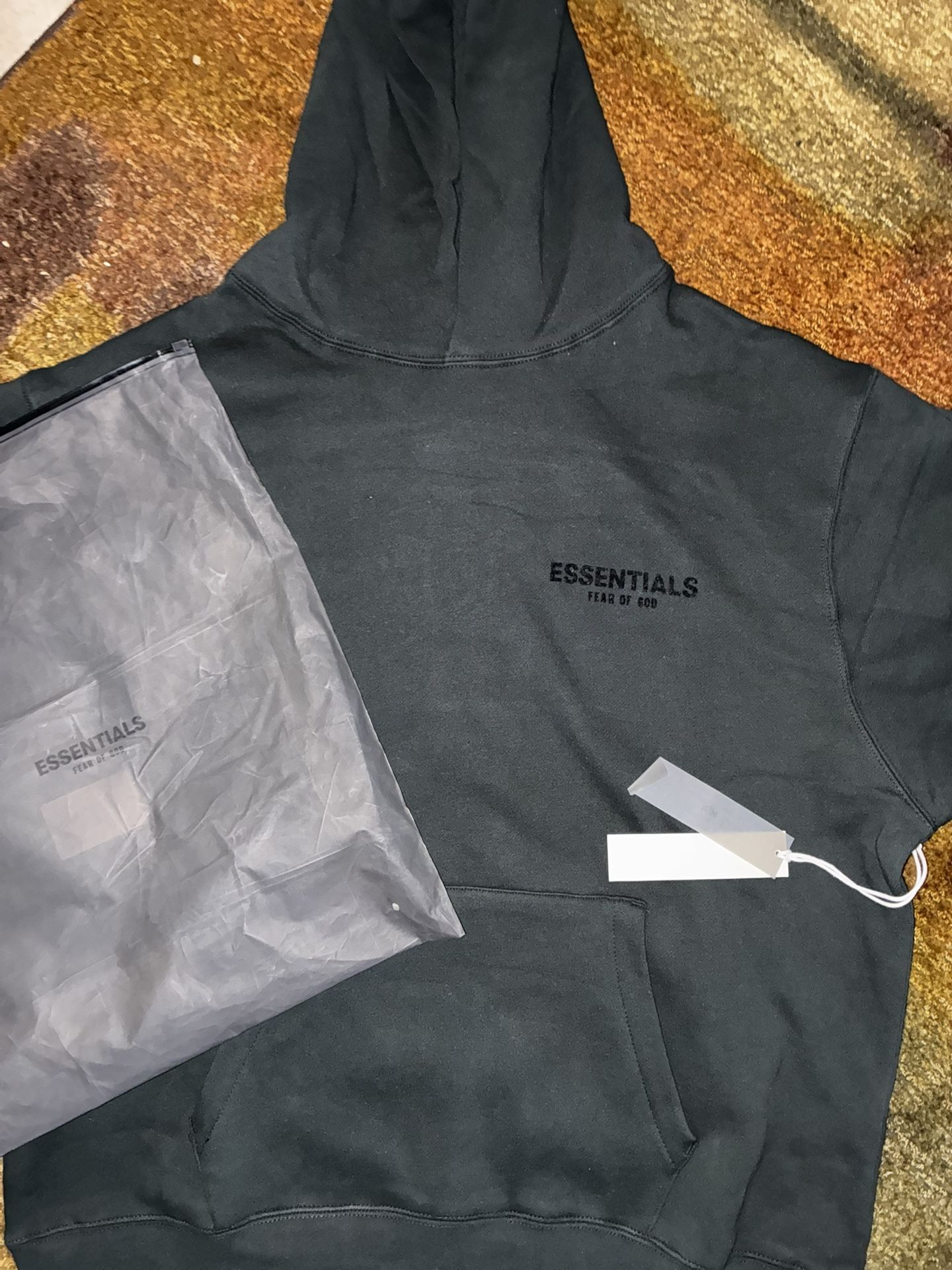 Black Essential Hoodie