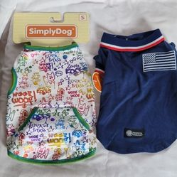 2 Dog Shirt Size: S