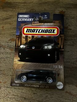 2024 Matchbox Germany #18 Volkswagen Golf GTI Black 161A