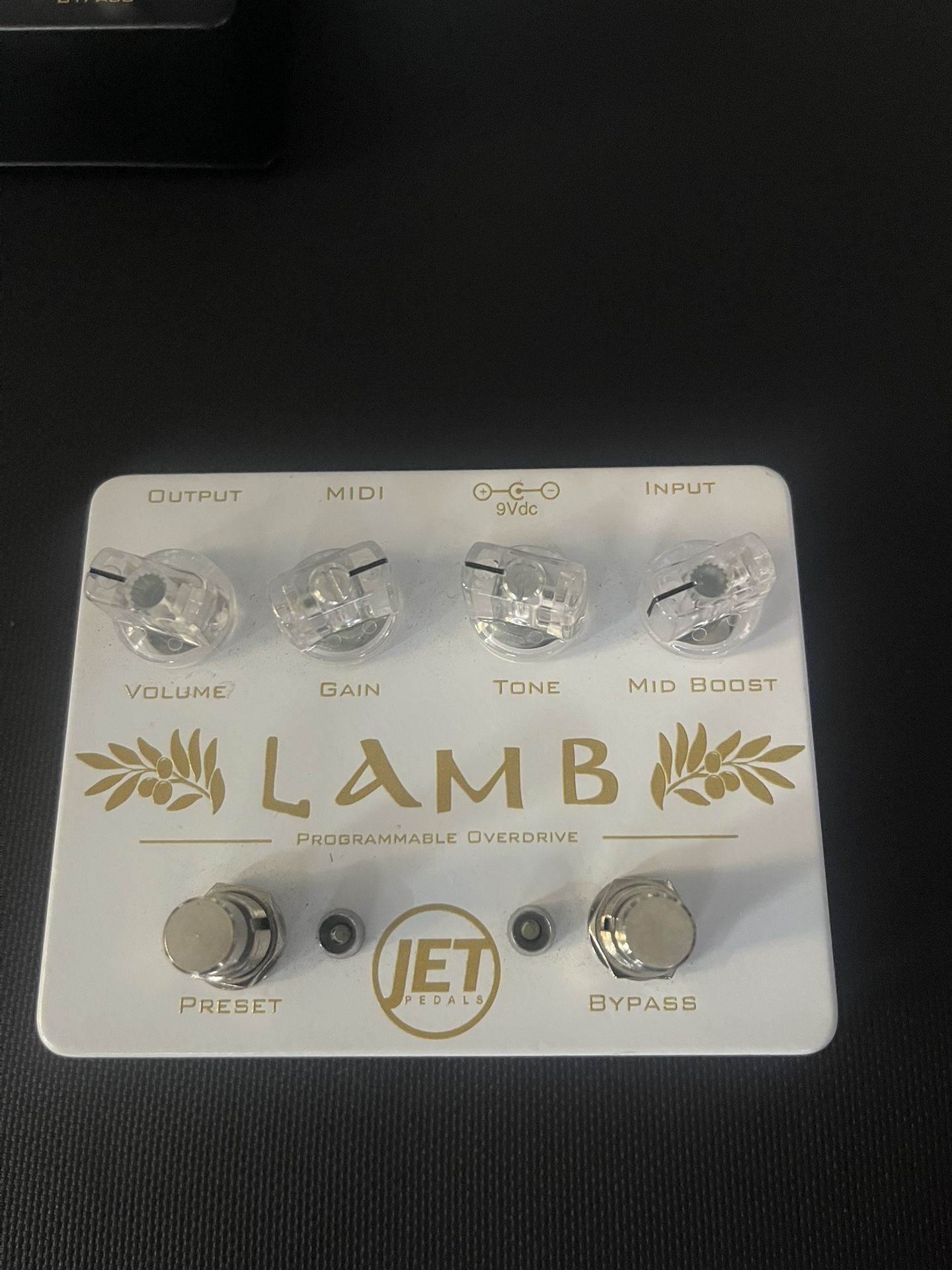 Overdrive Pedal (Jet pedals) White