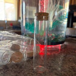 7 Small Glass Container 