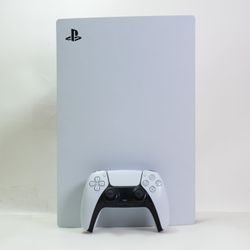 Sony PlayStation 5 Digital PS5 825GB White Console Gaming System CFI-1115B