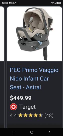 Brand new baby carseat