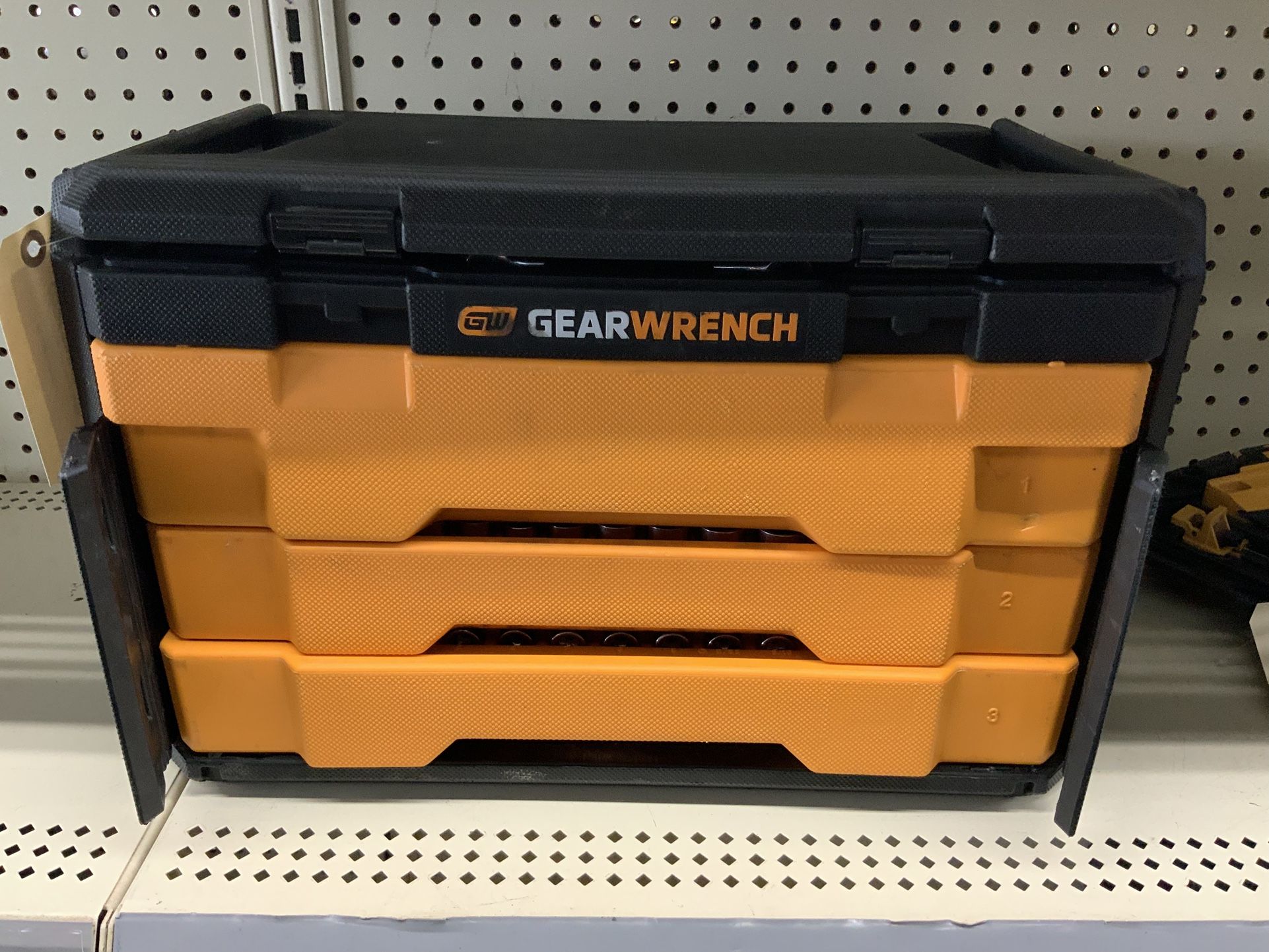 GEARWRENCH Mechanics Tool Set in 3 Drawer Storage Box, 232 Piece