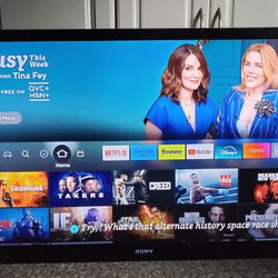  Sony "46  Bravia - LED/LCD - 3D Capable - HDTV with Built In Wi-Fi  + FIRE STICK 