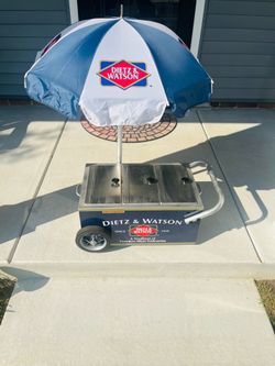 Dietz & Watson commercial hot cart