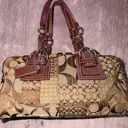 Coach patchwork bag