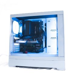 White RTX 4060 Gaming PC 