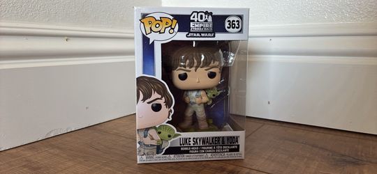 Funko Pop! Star Wars: The Empire Strikes Back 40th Anniversary Luke Skywalker & Yoda #363