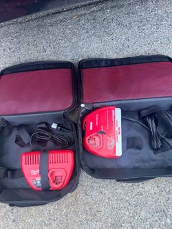 Milwaukee Charger and bag brand new
