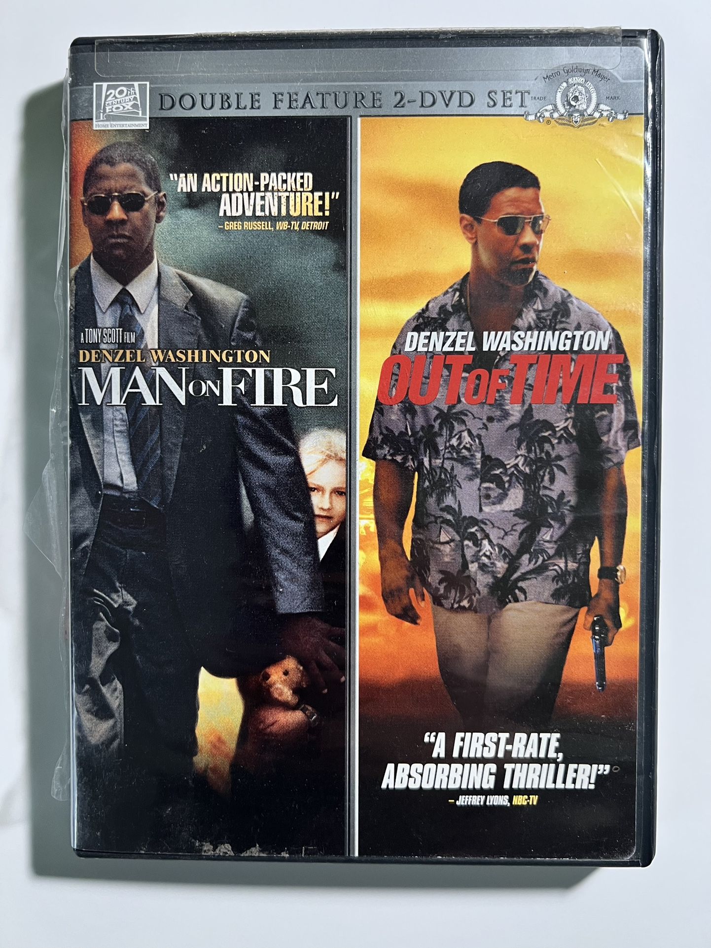 Man on Fire, Out of Time DVD Denzel Washington