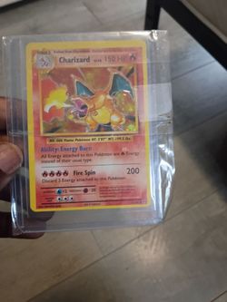 Holo graphic Charizard