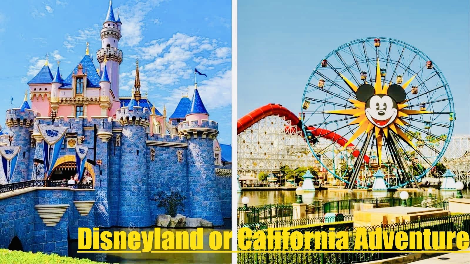 Family 4 Pack To Disneyland Or California Adventure Park $600